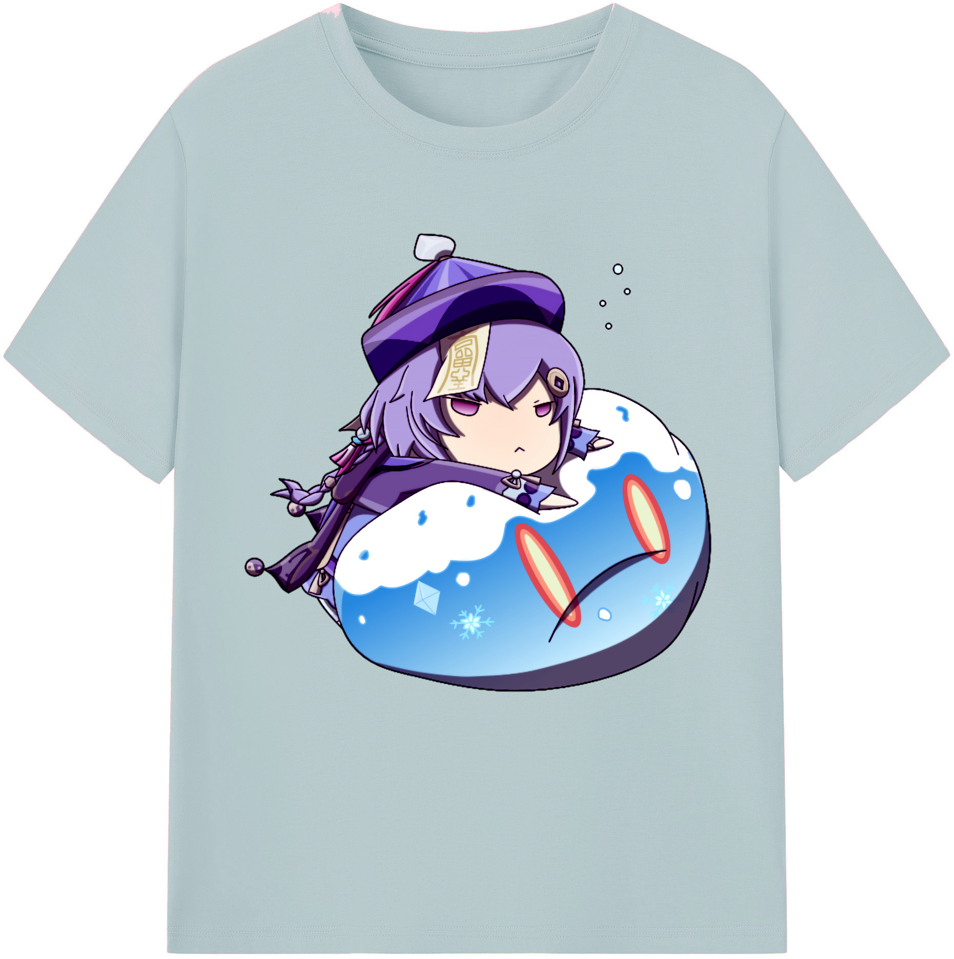 げんし神 七七 なな  genshin Nana 綿100％半袖Tシャツ（フロントプリント）